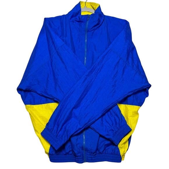 Vintage SWET GEAR By Frank 90s Windbreaker Jacket SIZE S Burgess Tennis USA - Picture 6 of 12